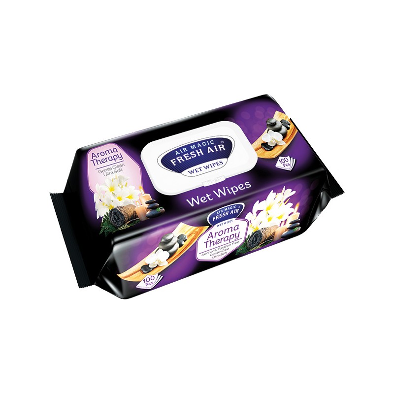 Babu vlhčené ubrousky Aroma Therapy 100 ks