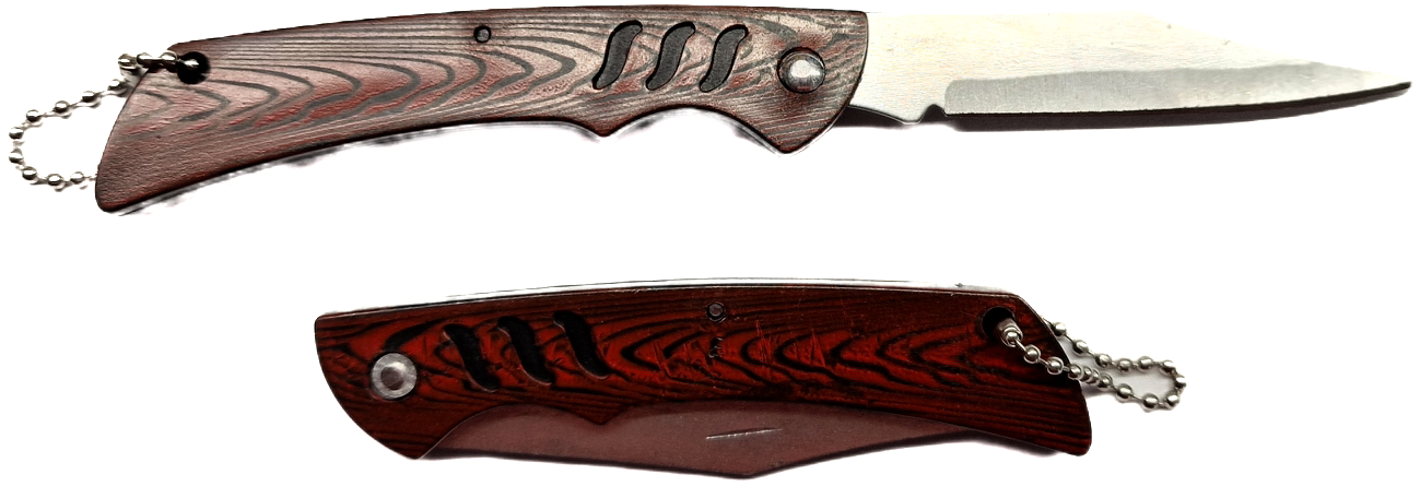 Nůž Nakida N31-V, kapesní zavírací hnědý