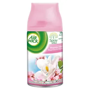 Air Wick Freshmatic Max náplň do osvěžovače vzduchu magnolia a kvetoucí třešeň 250 ml