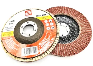 Brusný lamelový kotouč E-SONIC BL-0326 professional 125x22 mm, Grit A60