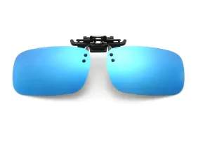 Polarizační klips Nakida T-143 MB - zrcadlově modrý, 60x41mm