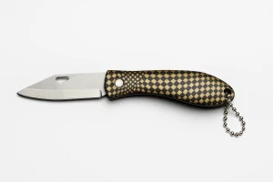 Nakida HT-5475 kapesní zavírací nůž 15,5 cm černo-zlatý