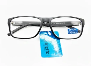 Dioptrické brýle SURGLASS DE LUXE na dálku MÍNUSOVÉ, dioptrie -2,0 černé plastové rámečky