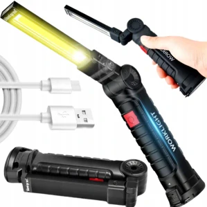 Svítilna HT 4025-5 COB led nabíjecí přes USB, XXL