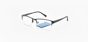 Dioptrické brýle na dálku SURGLASS DE LUXE TR-230, černé kovové unisex, dioptrie -2.00