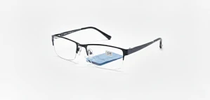 Dioptrické brýle na dálku SURGLASS DE LUXE TR-230, černé kovové unisex, dioptrie -4.00