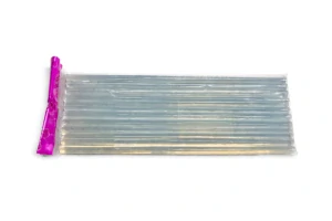 QiiM tavné lepící tyčinky do tavné pistole 7 mm 200 mm transparentní 10 ks