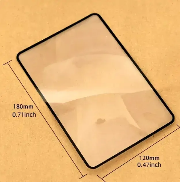 Nakida KL-1218 Stránková lupa ke čtení, 3x zvětšení, ultratenká