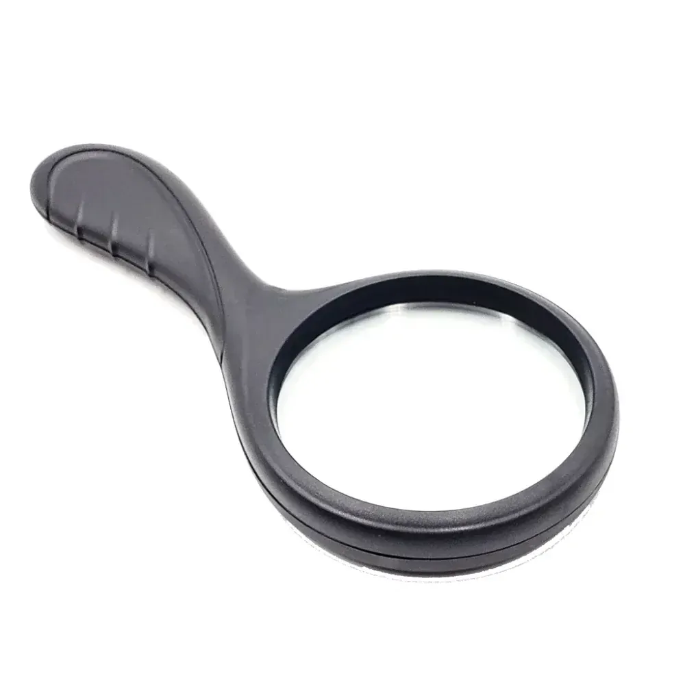 Lupa Nakida HT-6432 - 5x zvětšení, skleněná čočka 60mm, ergonomická rukojeť