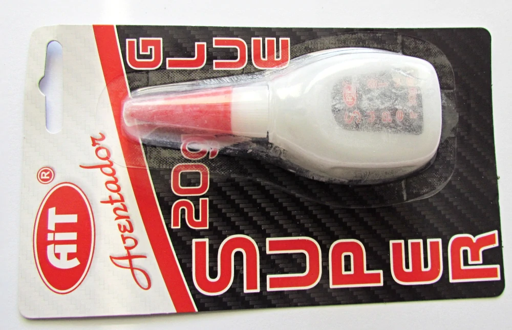 AIT Super Glue Aventador vteřinové lepidlo 20g – snížená cena, obal mírně znečištěn