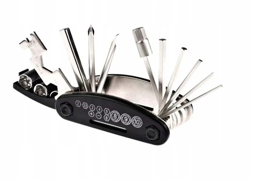 Reto MB sada nářadí na kolo 16v1 - Multitool pro opravu kola