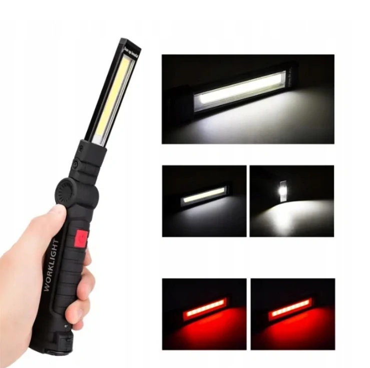 Svítilna HT 4025-5 COB led nabíjecí přes USB, XXL