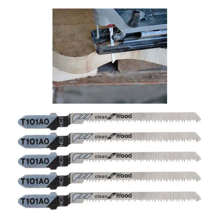 Sada pilových listů do přímočaré pily Nakida T101AO HCS - 5 kusů