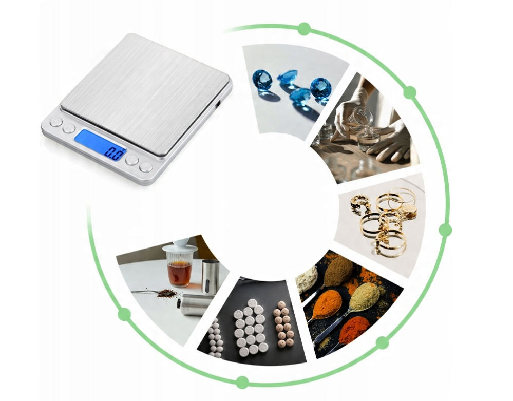 Reto MB Pro 200g/0,01g – Elektronická přesná váha s LCD displejem, kapesní 