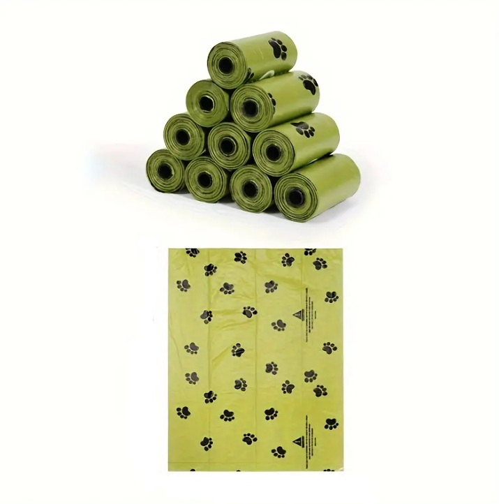 Nakida pevné sáčky na psí exkrementy 22x30 cm, role 15 ks, odtrhávací blok