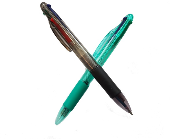 Kuličkové pero QiiM 20683 - 4 barvy v jednom