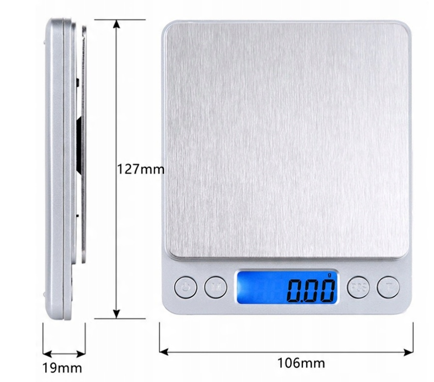 Reto MB Pro 200g/0,01g – Elektronická přesná váha s LCD displejem, kapesní 