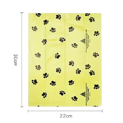 Nakida pevné sáčky na psí exkrementy 22x30 cm, role 15 ks, odtrhávací blok