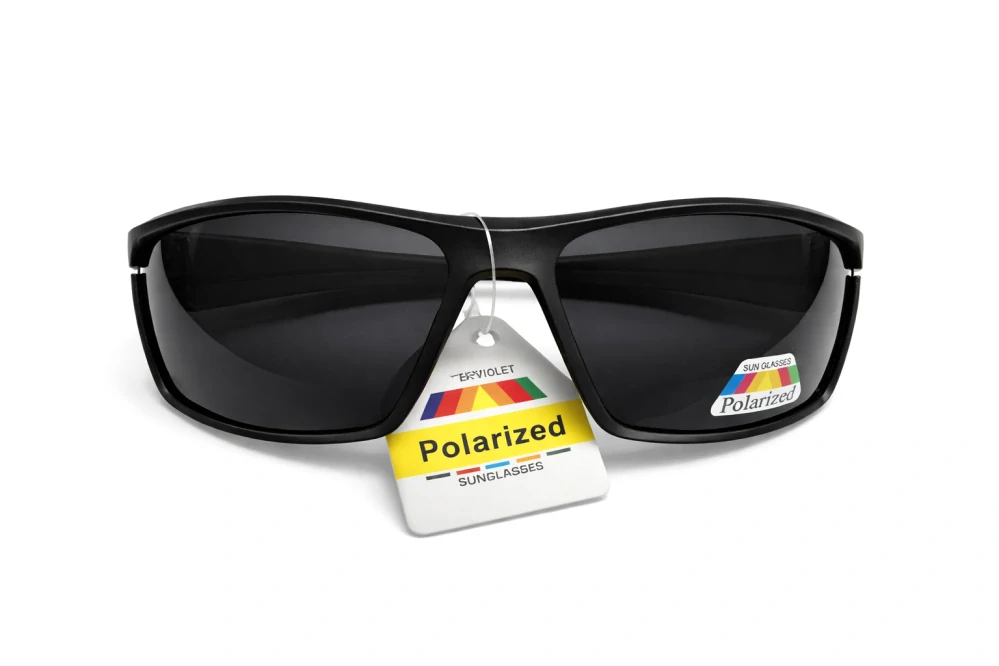 SURPASSGLASS F4704P sluneční brýle sportovní polarizační šedá skla, UV400, Cat.3, unisex