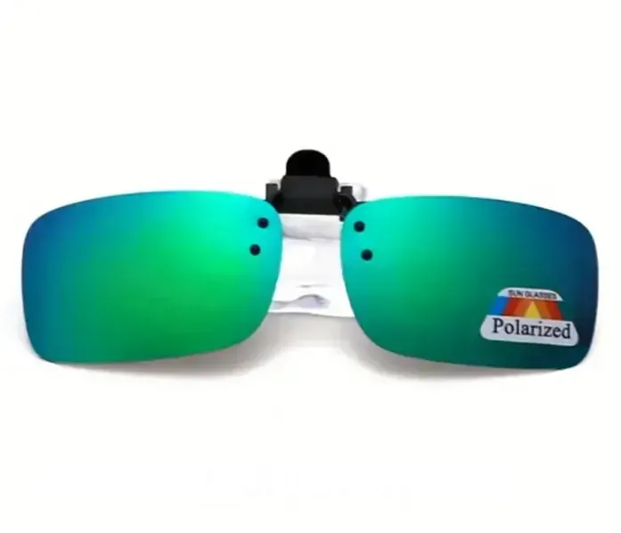 Polarizační klips Nakida T-143 MGP - zrcadlově zelený, 60x41mm