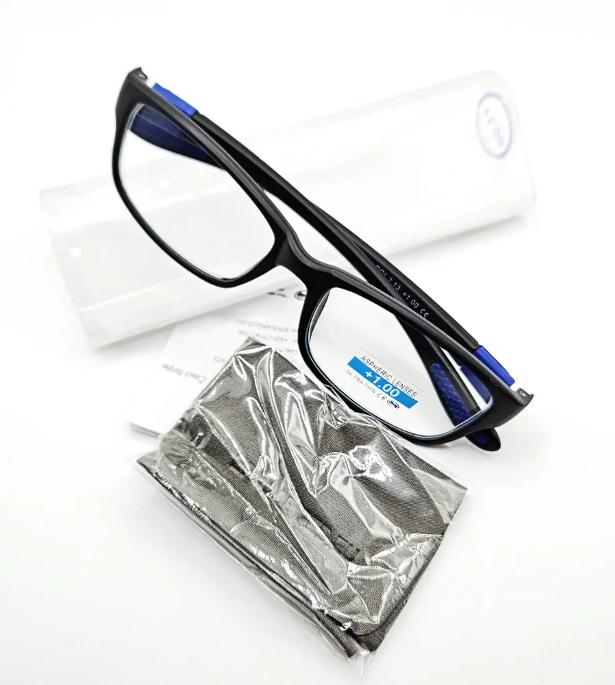 Dioptrické brýle Blackeagle RGL 2.13, dioptrie +3,0 plastové rámečky