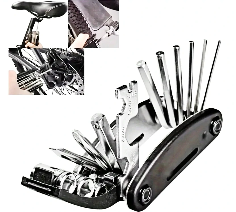 Reto MB sada nářadí na kolo 16v1 - Multitool pro opravu kola