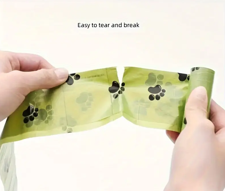 Nakida pevné sáčky na psí exkrementy 22x30 cm, role 15 ks, odtrhávací blok