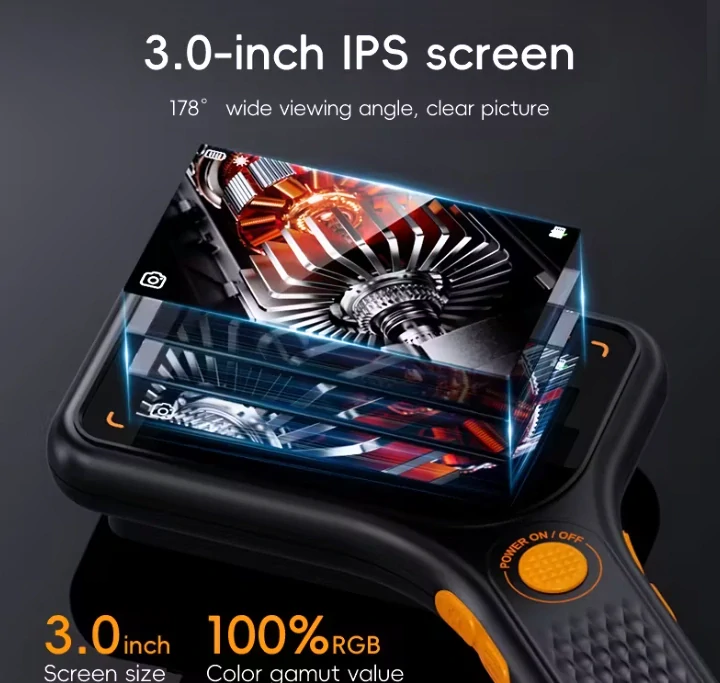 Nakida i380 Digitální mikrolupa 3" LCD s automatickým ostřením, 500x zvětšení