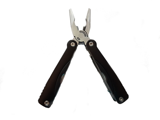 Multifunkční skládací multitool kleště QIM-HT3315, 15v1 s pouzdrem