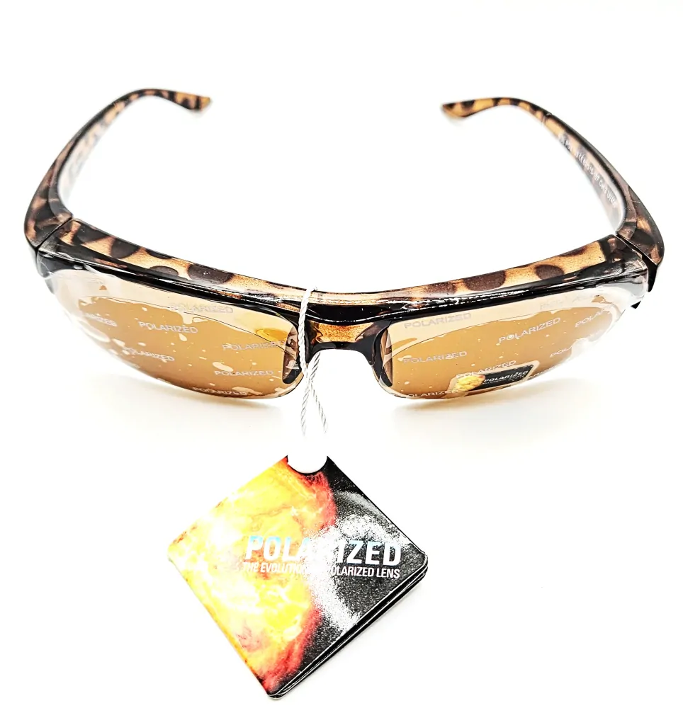 Polarizační brýle Nakida P02.135, plastové rámečky - hnědá skla