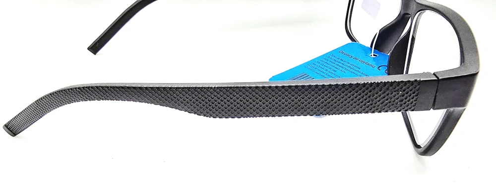 Dioptrické brýle SURGLASS DE LUXE na dálku MÍNUSOVÉ, dioptrie -4,0 černé plastové rámečky