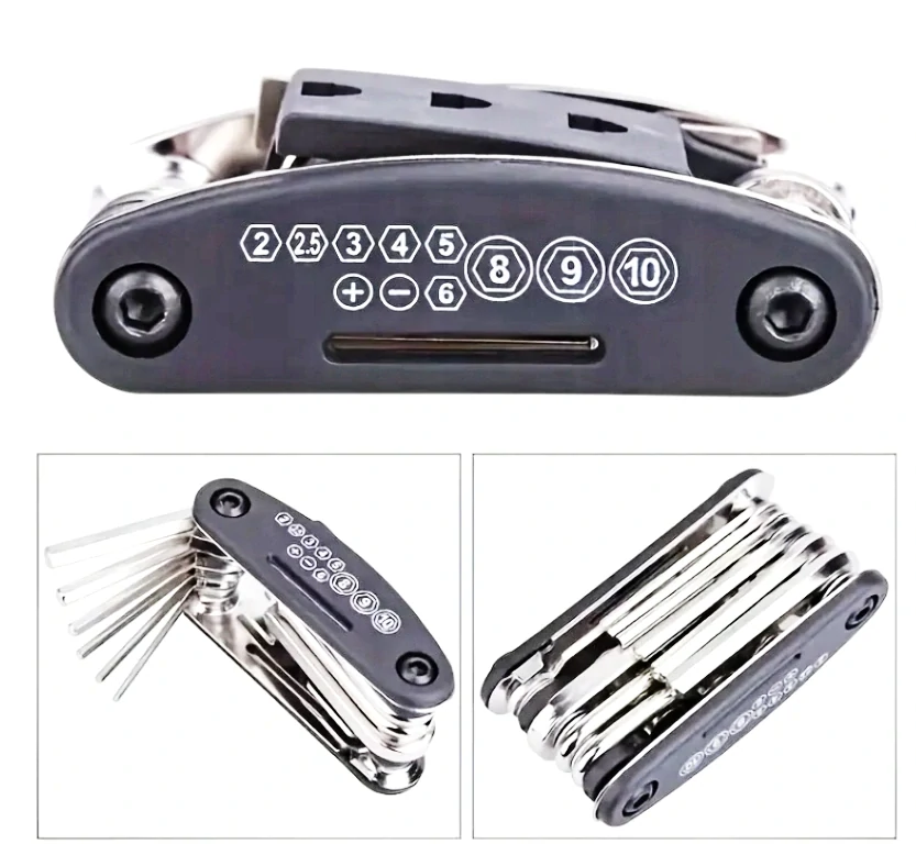 Reto MB sada nářadí na kolo 16v1 - Multitool pro opravu kola