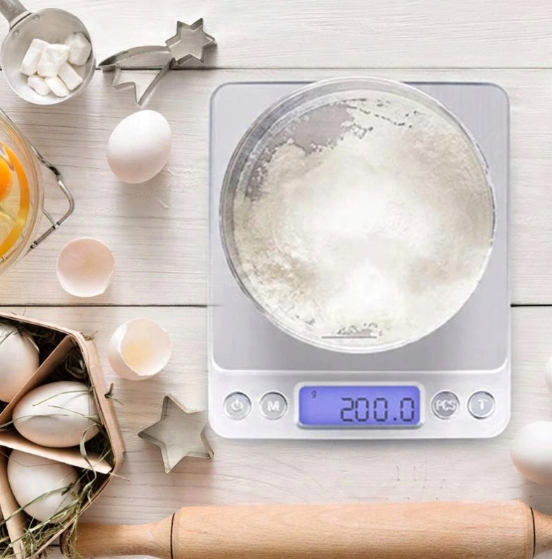 Reto MB Pro 200g/0,01g – Elektronická přesná váha s LCD displejem, kapesní 