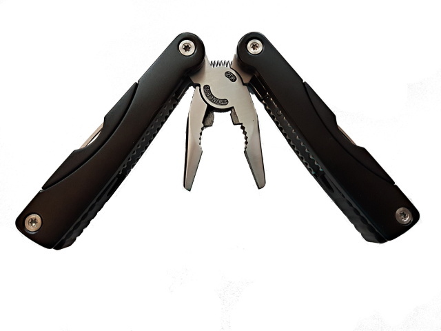 Multifunkční skládací multitool kleště QIM-HT3315, 15v1 s pouzdrem