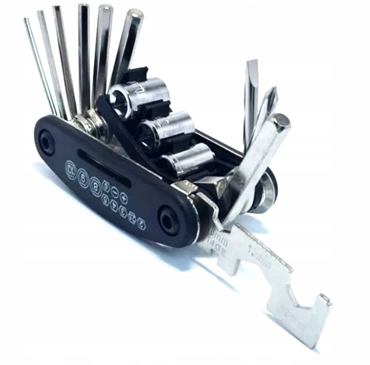 Reto MB sada nářadí na kolo 16v1 - Multitool pro opravu kola