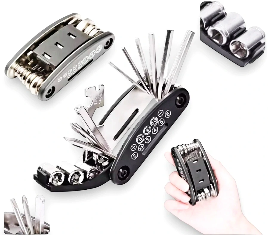 Reto MB sada nářadí na kolo 16v1 - Multitool pro opravu kola