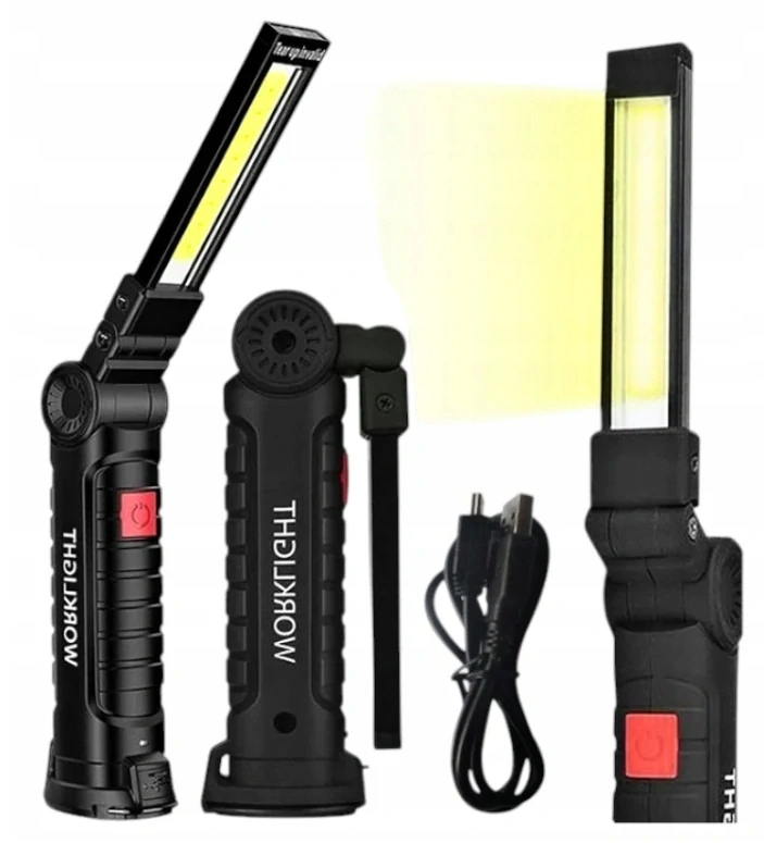 Svítilna HT 4025-5 COB led nabíjecí přes USB, XXL